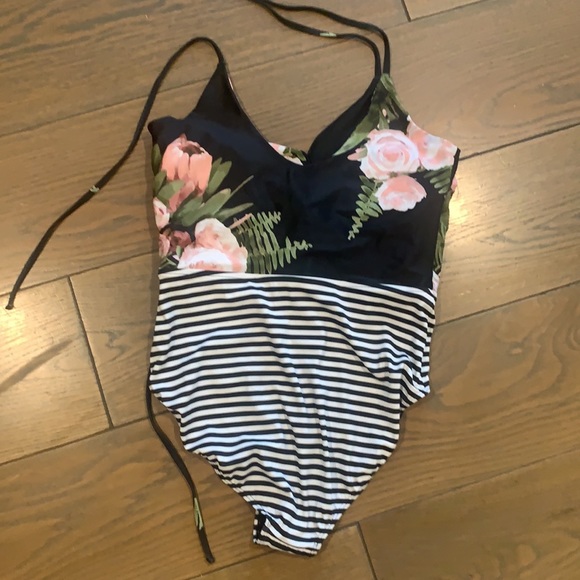 NWT ALBION ONE PIECE SWIMSUIT Size L The Rachel - Picture 3 of 3